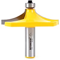 Yonico 13141 miniatura borde de la mesa Router Bit con tamaño grande 1-2-inch vástago